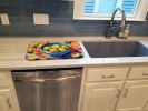 Colorful Lemons Dish Drying Mat Absorbent Dish Drying Mat Pad for Kitchen Counter Dish Drainer Mat for Countertop, 14 x 21", Multicolor
