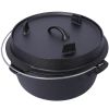Outdoor Camping Deep Pot for Camping Cooking BBQ Baking