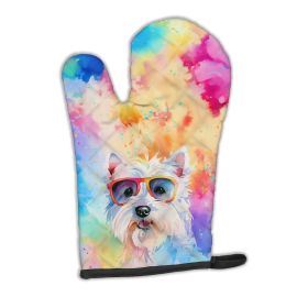 Westie Hippie Dawg Oven Mitt Heat Resistant Thick Oven Mitt for Hot Pans and Oven, Kitchen Mitt Protect Hands, Cooking Baking Glove (Default: Default)