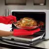 Silicone Gloves Heat Resistant Oven Mitts for BBQ Baking