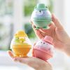 1pc; Large Whiskey Ice Cube Mold; Sphere Ice Cube Mold Tray With Lid; Silicone Ice Maker; Household Ice Cube Box; Kitchen Supplies