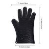 Silicone Gloves Heat Resistant Oven Mitts for BBQ Baking